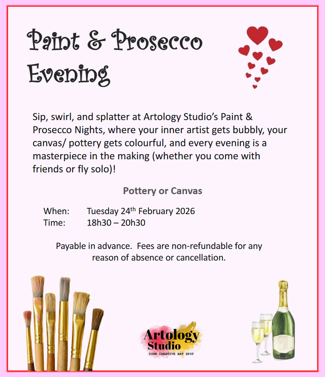 Paint & Prosecco (February 2026)