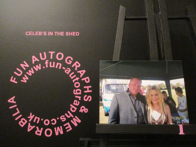 Jason Cook Authentic Autographed 6x4.5 Our Facing Photograph (D1)