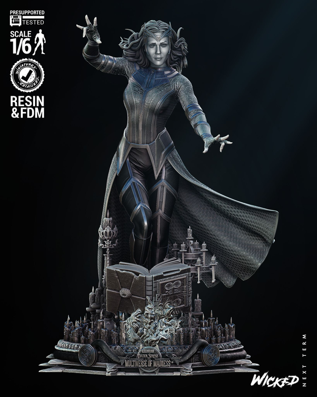 Statue SCARLETT WITCH série Movie