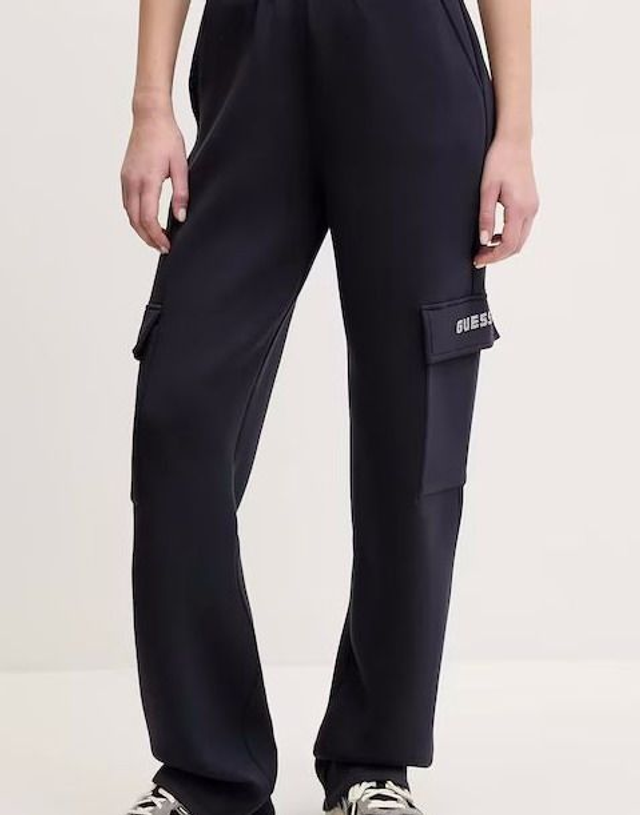 GUESS Pantalone Cargo in felpa
