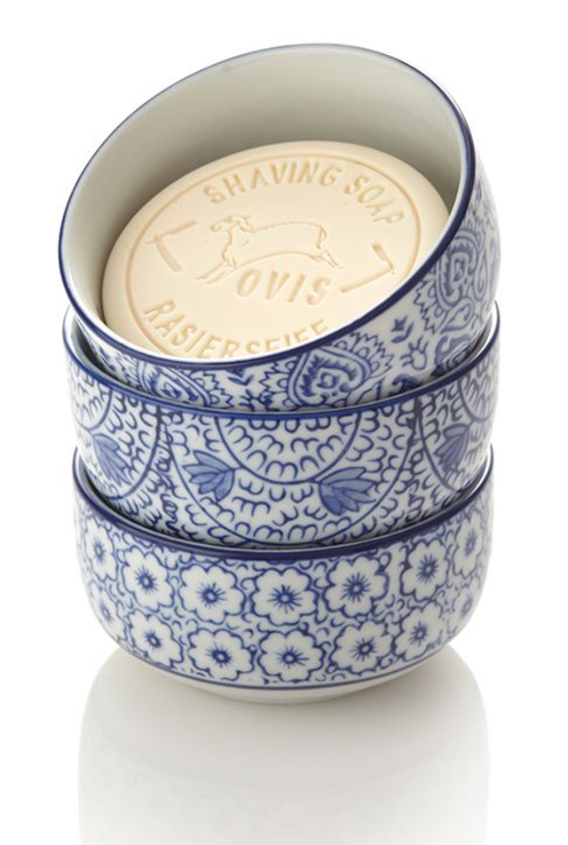 Keramikschale für Rasiereife 9x4 cm