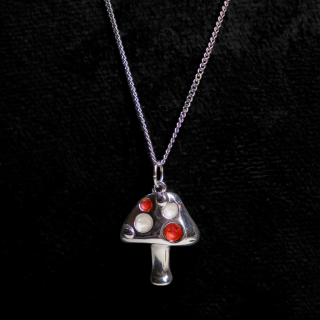 Mushroom Necklace