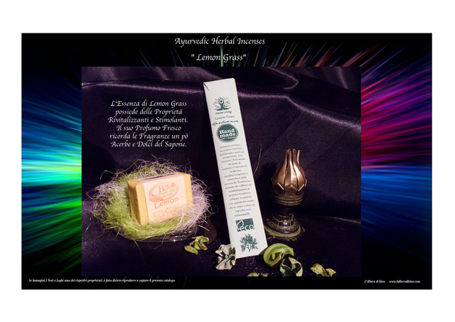 Lemon Grass - Ayurvedic Herbal Incenses - Divine Leaving