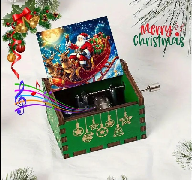 Boîte à musique Noël Vintage