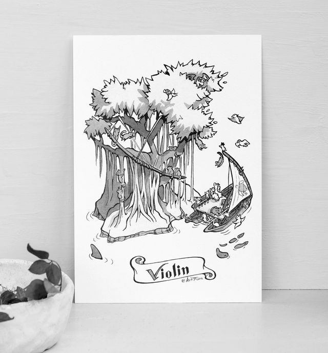 îles fantasy - L'aventure du Lama - Illustrations à l'unité