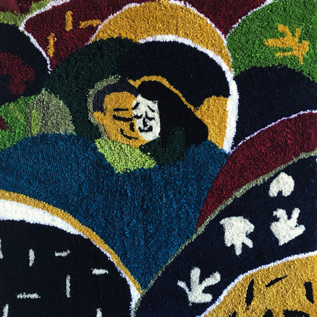 Tapis CALIN 80 X 80 cm