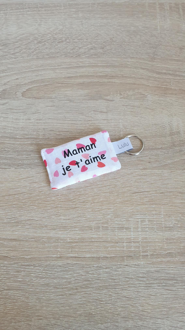 Porte clés maman je t'aime 