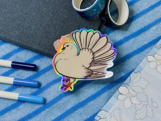 Pigeon Sticker - Slay