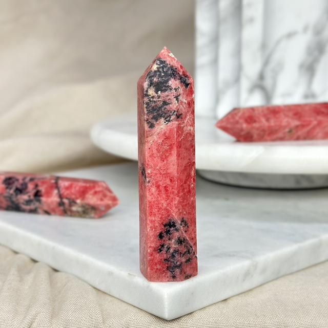 Red Rhodonite Tower #1 