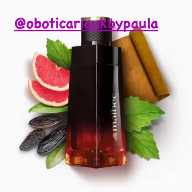 Malbec X Eau De Toilette 100ml O Boticário*