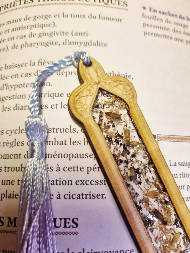 Marque-Grimoire #10 Lavande et Camomille