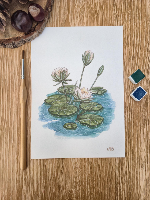 Affiche "Nénuphars"