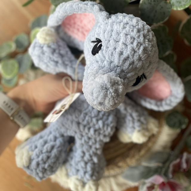Elefant gehäkeltes Schnuffeltier 🐘