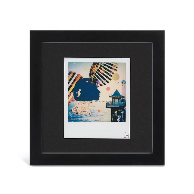 Framed Brighton Collage Polaroid Artwork