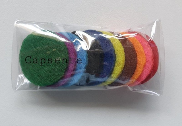 Tampons feutre pour clips voiture lot de 10