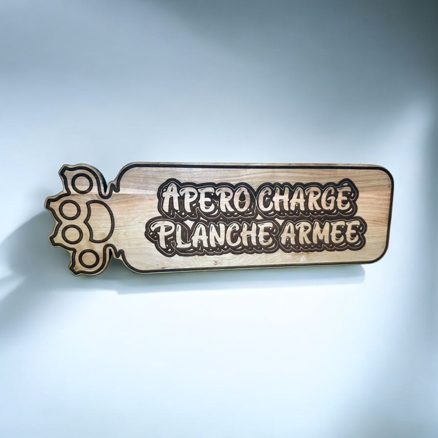 Planche Apéro &quot;Poing Américain&quot; - model 2