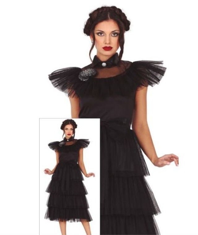 Carnevale , 84114  GOTHIC GIRL NIGHT QUEEN, 36/38 adulto