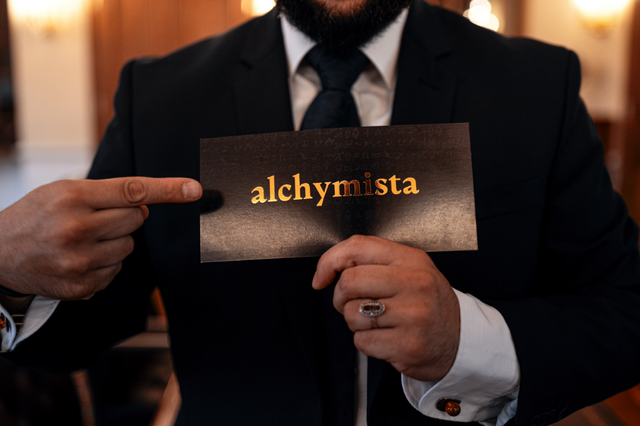 Dárkový poukaz 50 ml Gold s konzultací - pan Alchymista