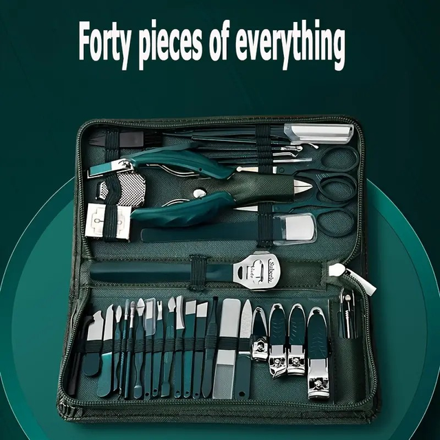 Premium Manicure &amp; Pedicure Set 40pcs 