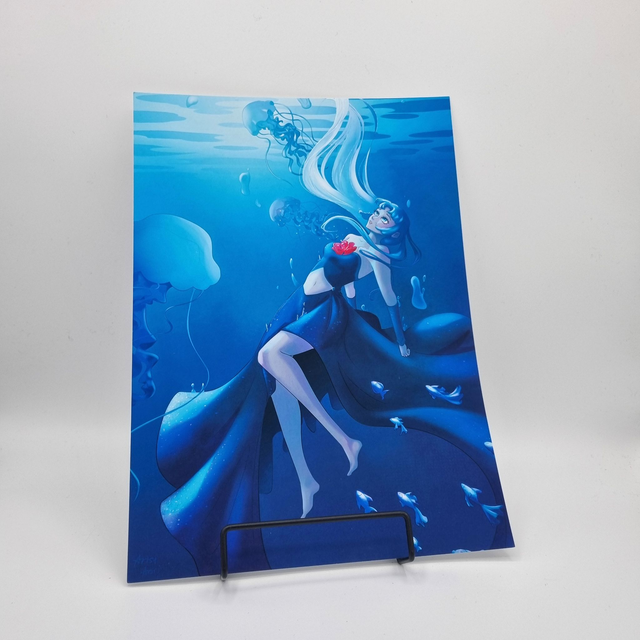 Deep Sea Girl PRINT