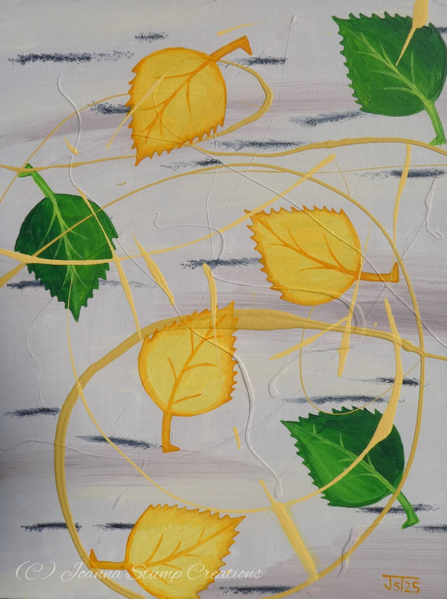 Lovely Original Fine Art Painting, from my "Spiritual Trees" collection, "Renewal"