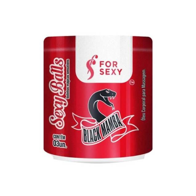 Bolinhas Explosivas Excitantes  Black Mamba