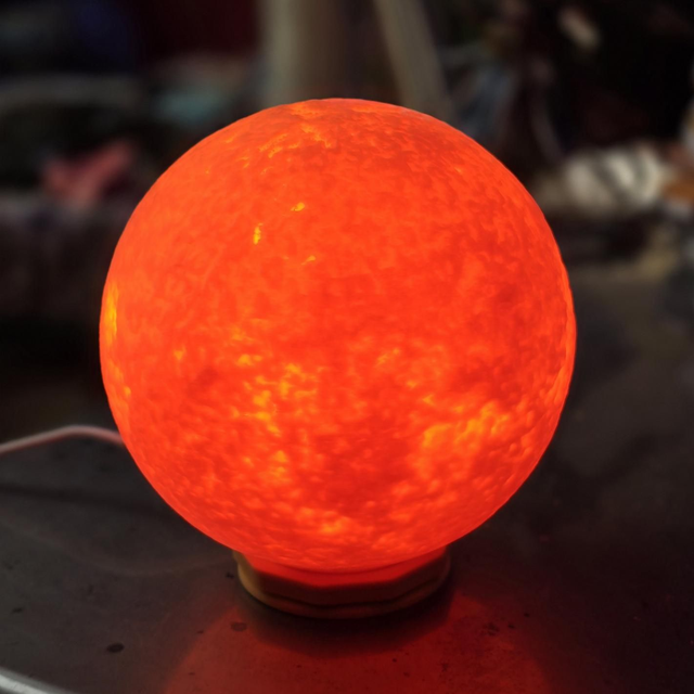 Globe solaire lumineux 