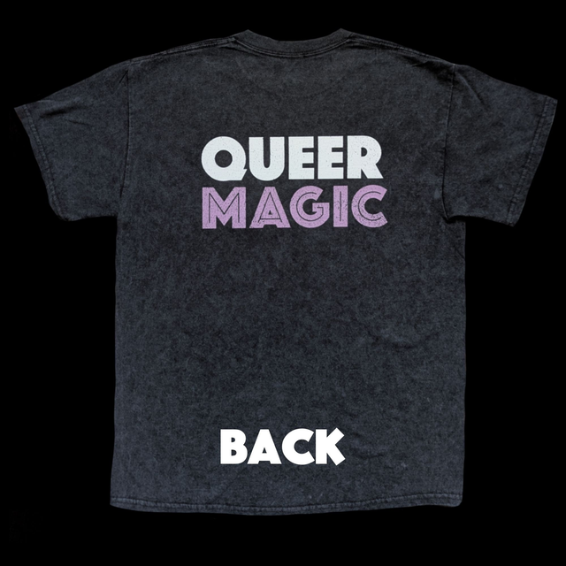 Upcycled Tee - QUEER MAGIC