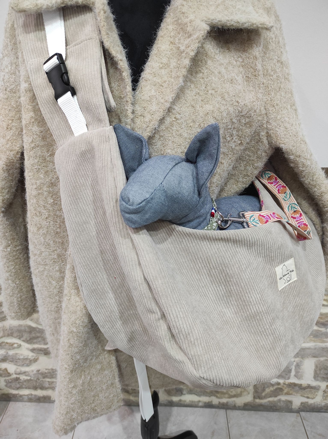 Sac de transport pour chien &amp; chat "Camélia"