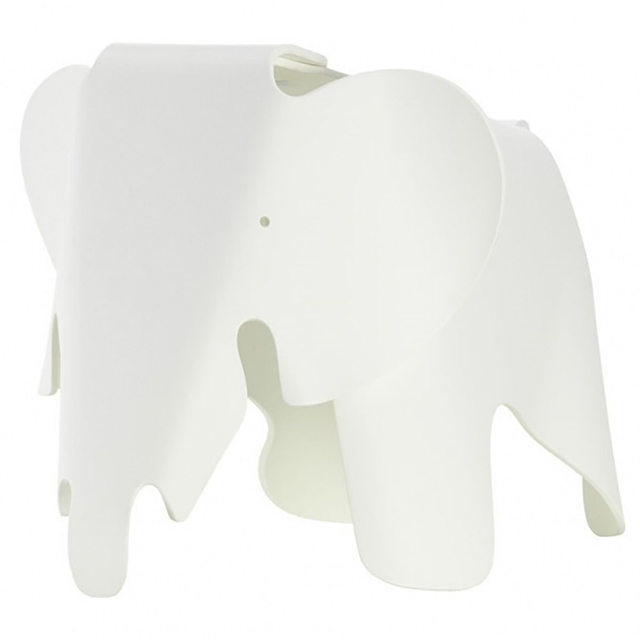 Vitra Eames Elephant en Polypropylène blanc (DA)