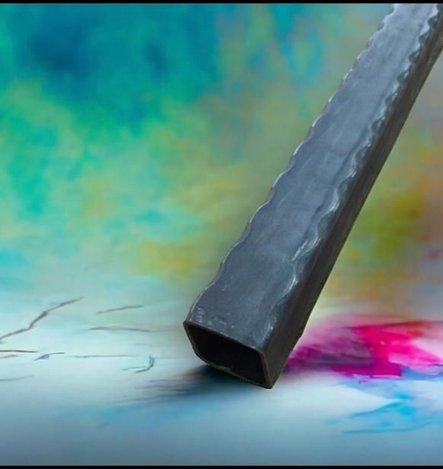 Catalogue TUBE CARRÉ MARTELÉ acier barre de 3 m.