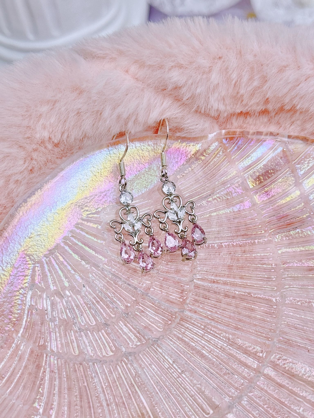 &quot;Swan Lake&quot; Silver Earrings