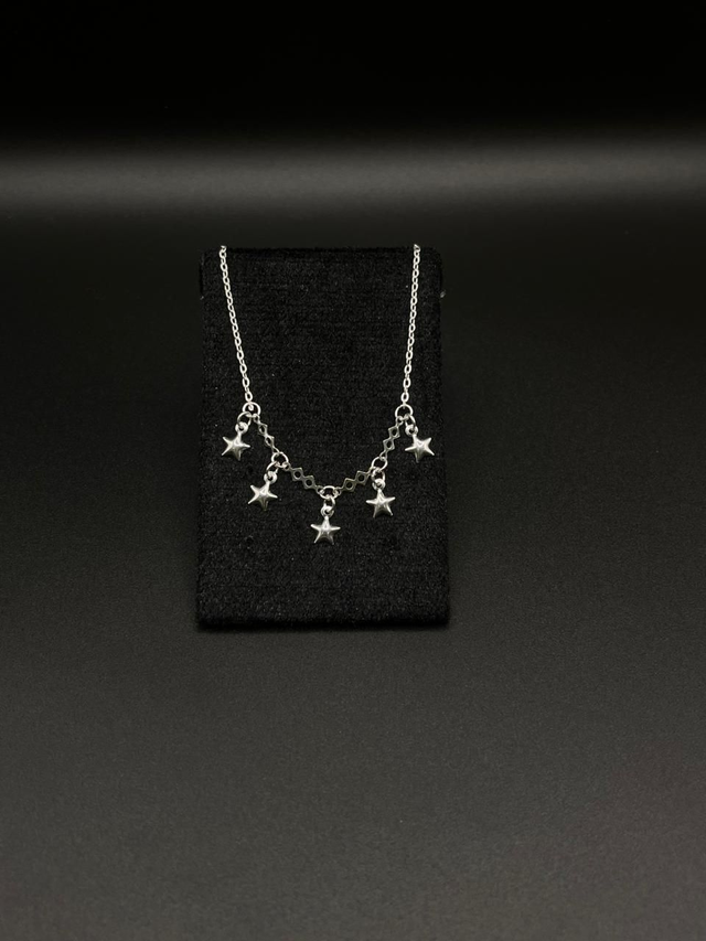 Pulseira entremeio 5 estrelas