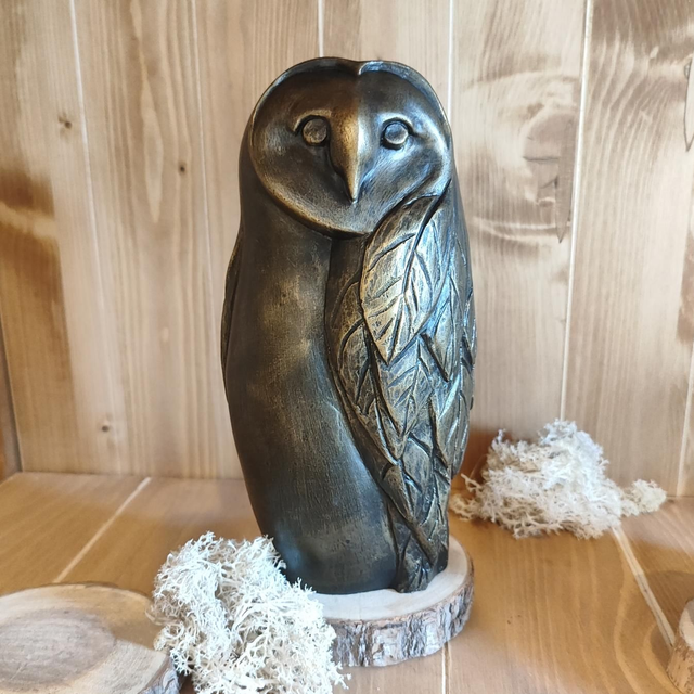 Statuette &quot;Grand Chouette&quot;