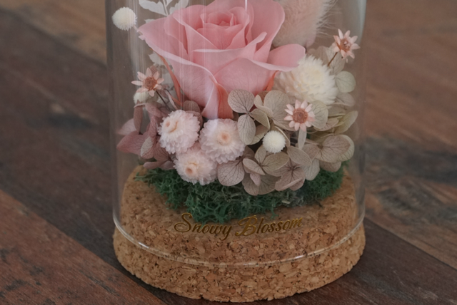 Preserved Flowers Mini Glass Dome