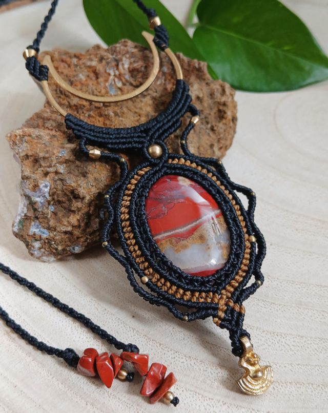 Colar Chama Interior