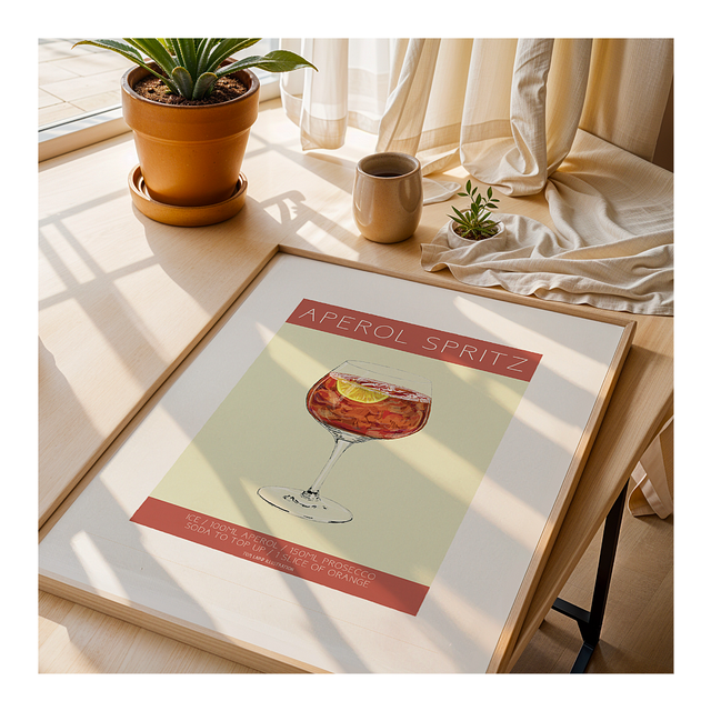 &#039;Aperol Spritz&#039; art print