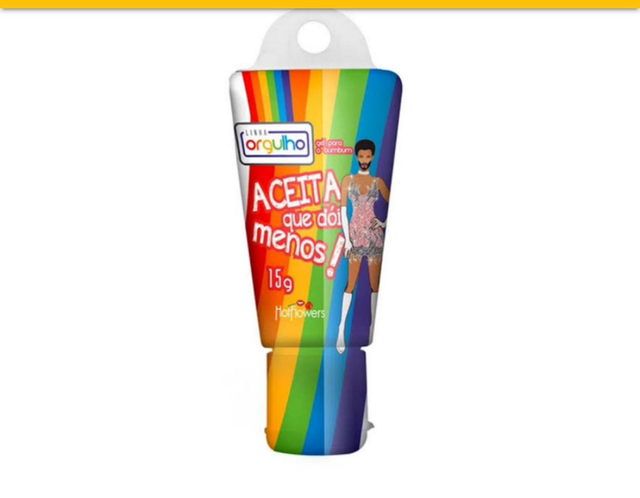 Gel aceita que dói menos pra anal