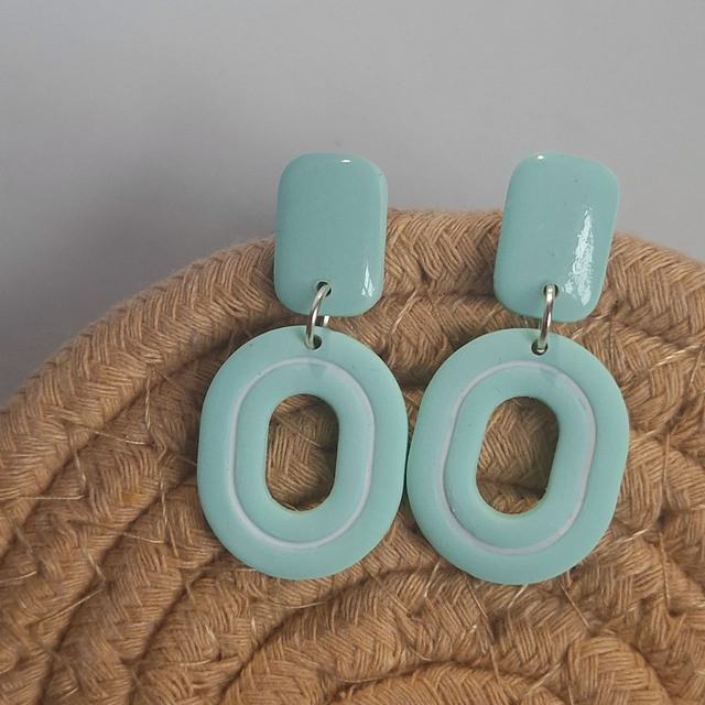 Charline - Ovales bleues