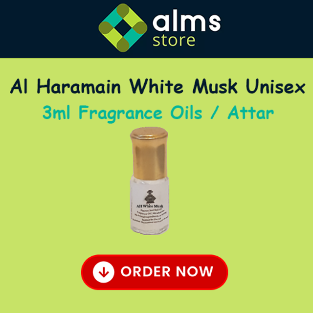 Al Haramain White Musk Unisex 3ml Roll On