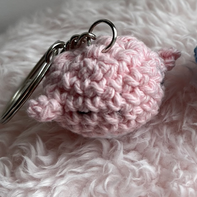 Porte clé mini baleine 