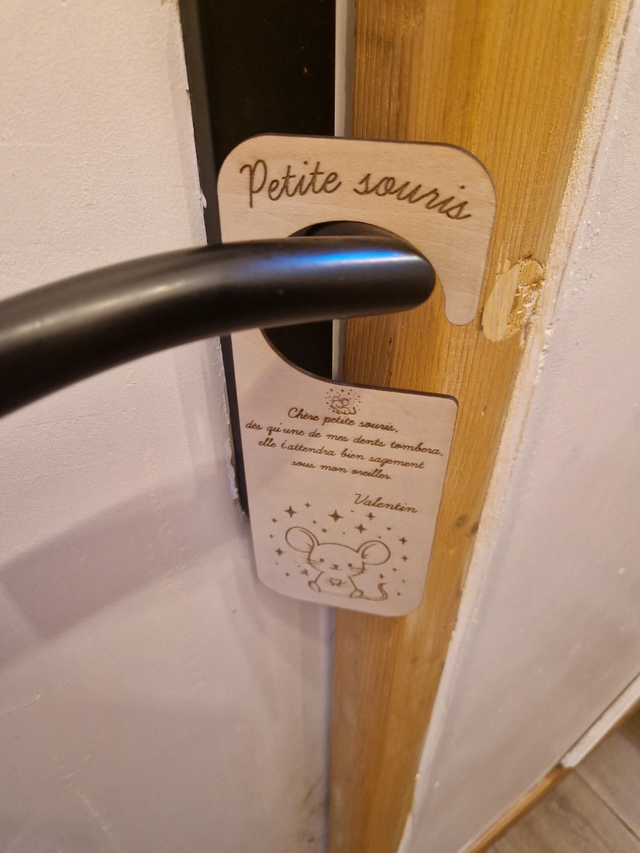 Pancarte &quot;Petite Souris&quot;