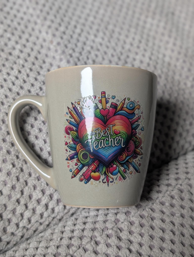 Tasse beige teacher 