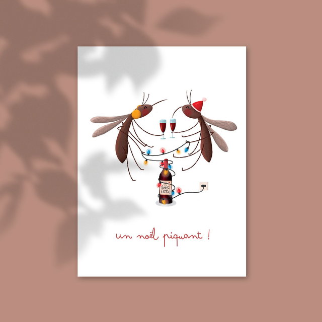 Noël - Moustiques - 10 x 15 cm