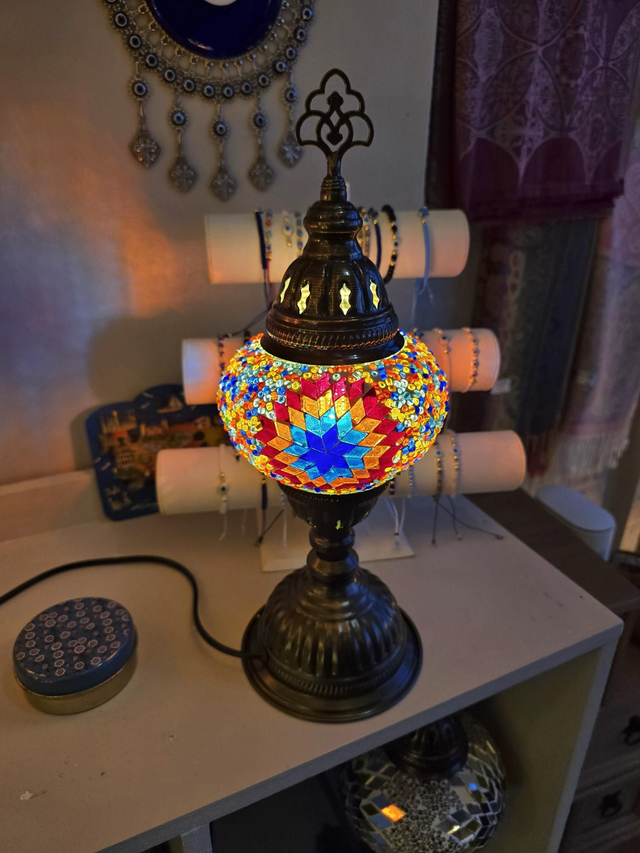 Medium Mosaic Table Lamp