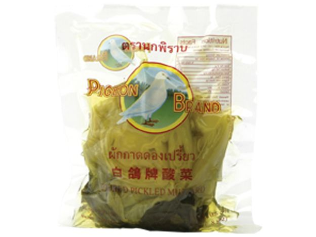 Pigeon Brand Pickled Mustard in Brine 350g
