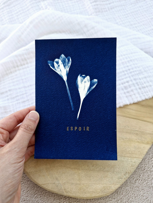 Mini CyanÔ - Carte - Crocus "Espoir" #3