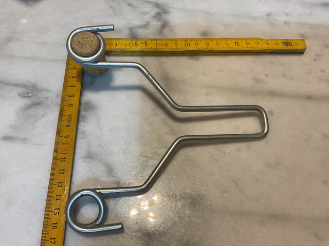 06B23 ... Lance pierre acier galvanisé 5 mm 