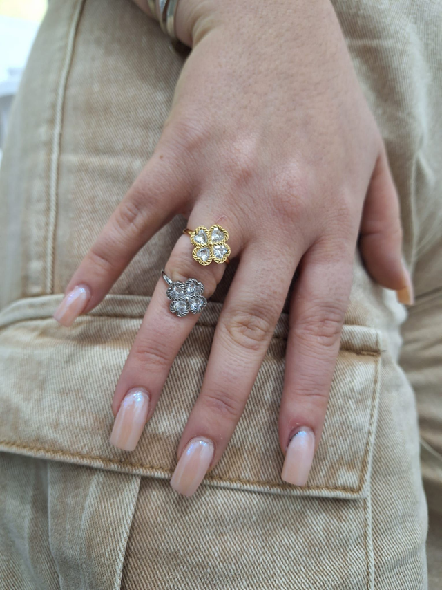 Quadrifoglio 🍀- Acciaio Inossidabile 