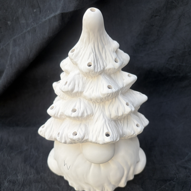 Bisque Gonk Christmas Tree